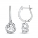  עגילים יהלום 0.34ct אריאלה 
