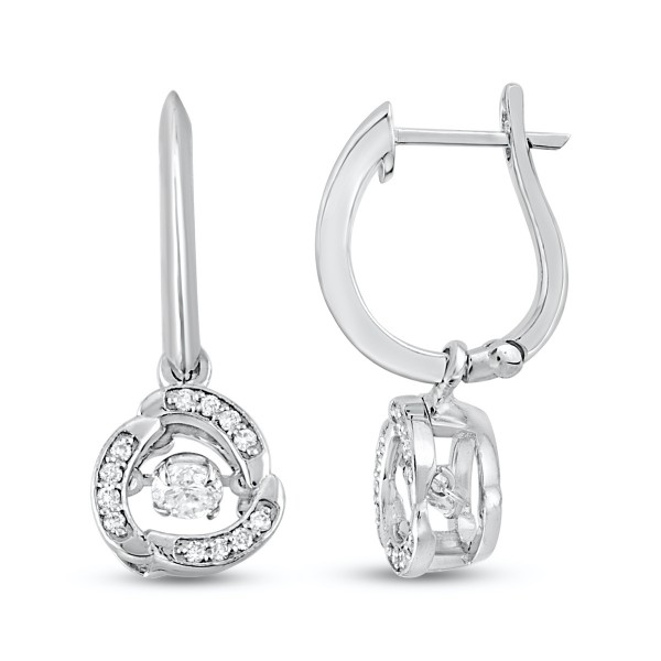  עגילים יהלום 0.34ct אריאלה 