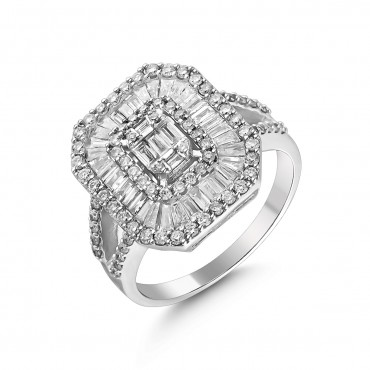 14K 0.090 ct Diamond Ring