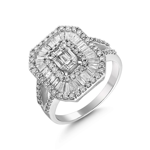 14K 0.090 ct Diamond Ring