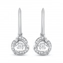  עגילים יהלום 0.34ct אריאלה 