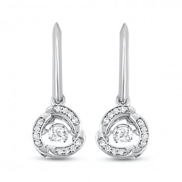  עגילים יהלום 0.34ct אריאלה 