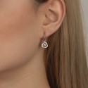  עגילים יהלום 0.34ct אריאלה 